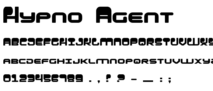 HYPNO Agent font